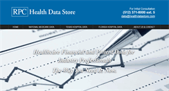 Desktop Screenshot of healthdatastore.com