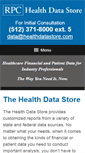 Mobile Screenshot of healthdatastore.com